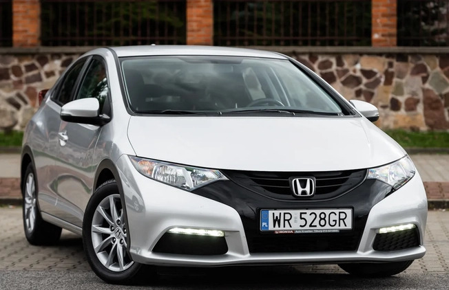 Honda Civic cena 41900 przebieg: 170000, rok produkcji 2014 z Płoty małe 436